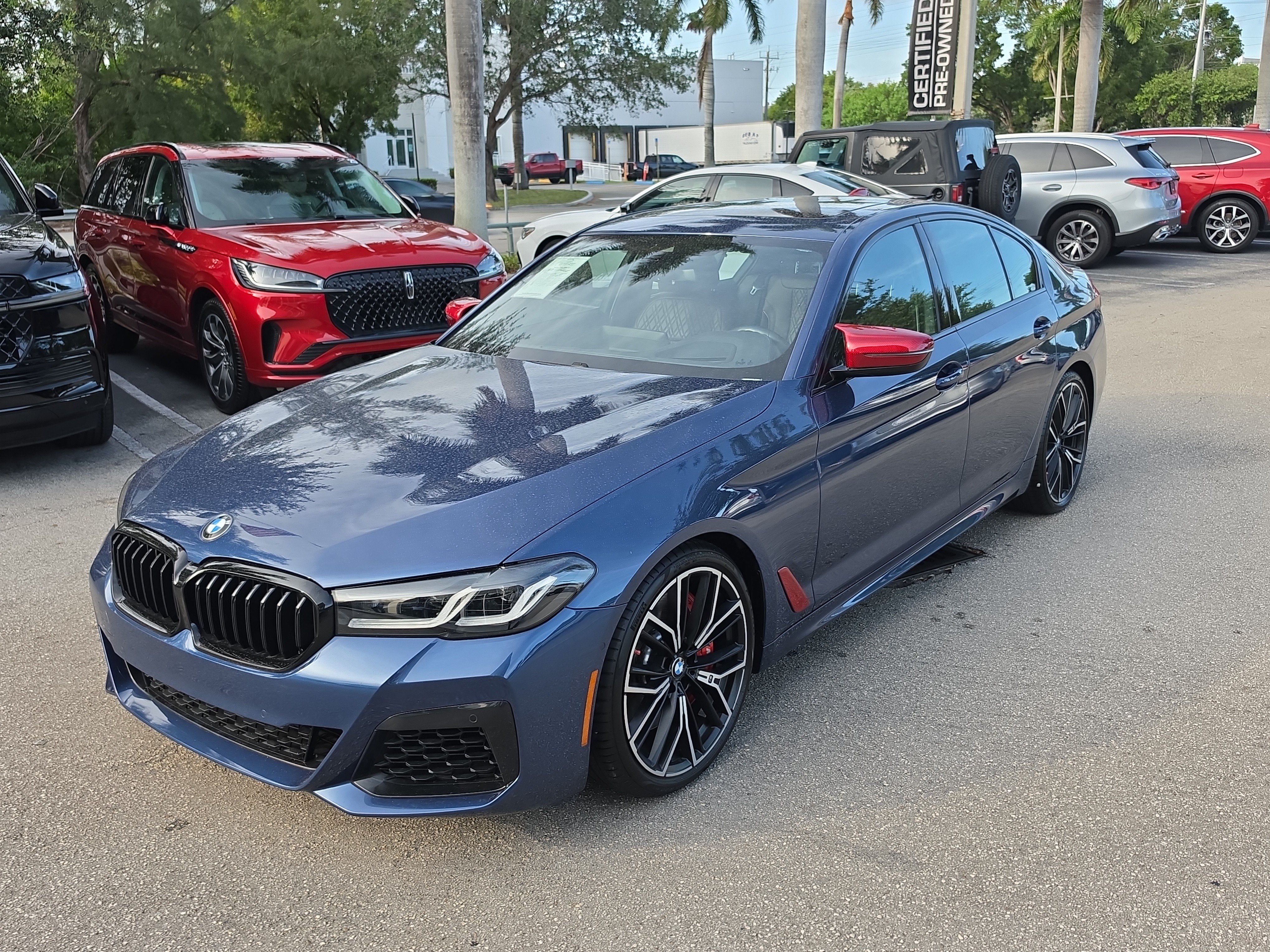 Used 2023 BMW M550i xDrive w/ Executive Package AWD/4WD image 2
