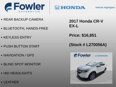 Used 2017 Honda CR-V EX-L