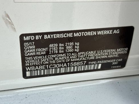 Used 2017 BMW 330e RWD image 29