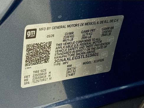 New 2026 Chevrolet Equinox RS w/ Convenience Package III FWD image 32