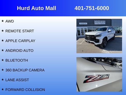 Used 2023 Chevrolet Tahoe Z71 w/ Z71 Off-Road Package image 6