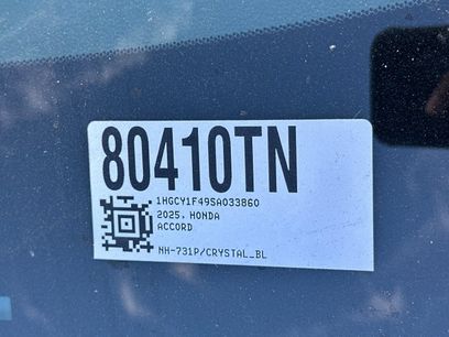 Used 2025 Honda Accord SE