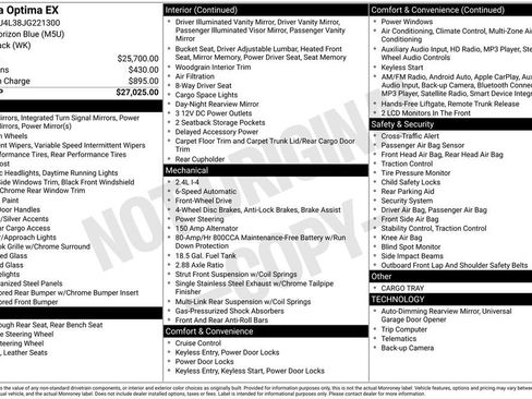 Used 2018 Kia Optima EX image 15