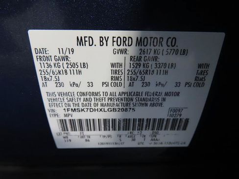 Used 2020 Ford Explorer XLT RWD image 39