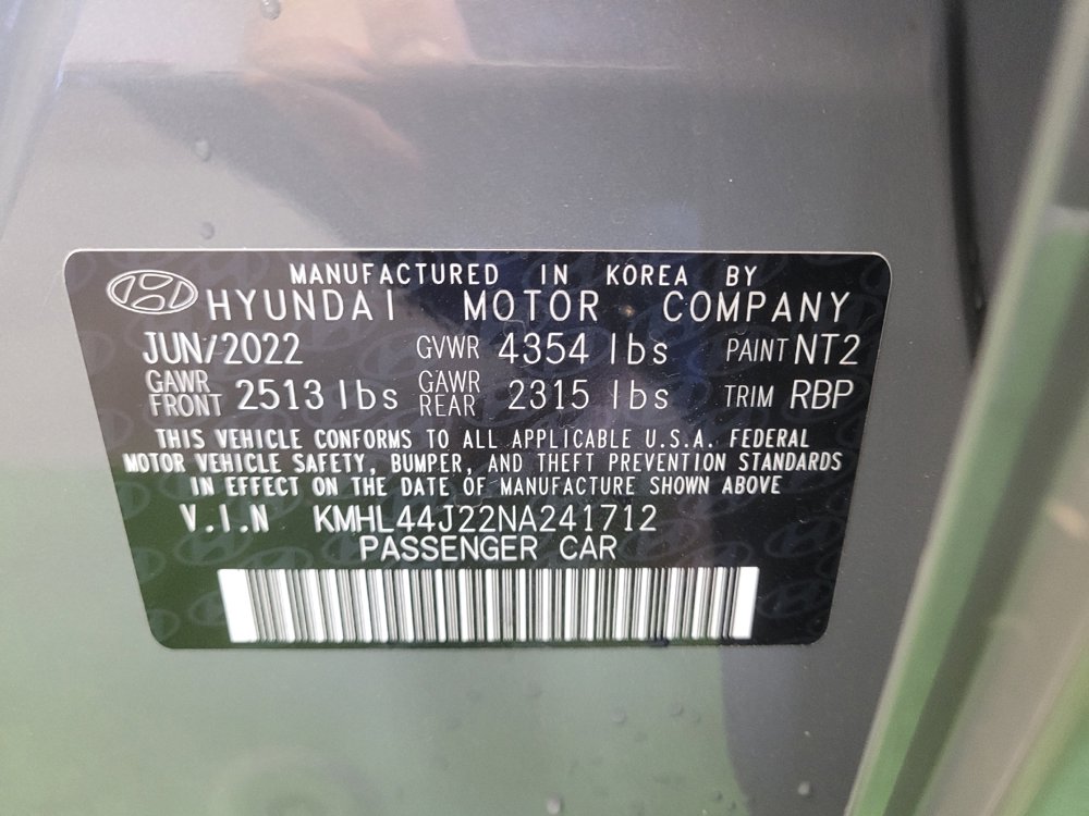 Used 2022 Hyundai Sonata SEL Plus w/ Preferred Accessory Package FWD image 33
