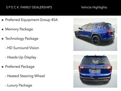 Certified 2023 GMC Acadia SLT w/ Elevation Edition image 13