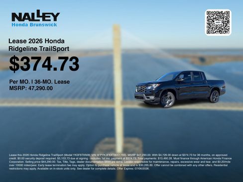 New 2026 Honda Ridgeline TrailSport image 3