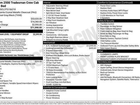 New 2026 RAM 2500 Tradesman image 2