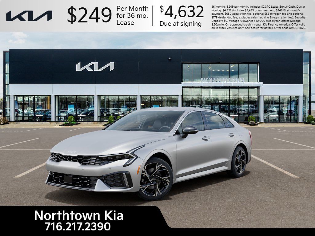 New 2026 Kia K5 GT-Line w/ GT-Line Red Interior Package AWD/4WD image 1