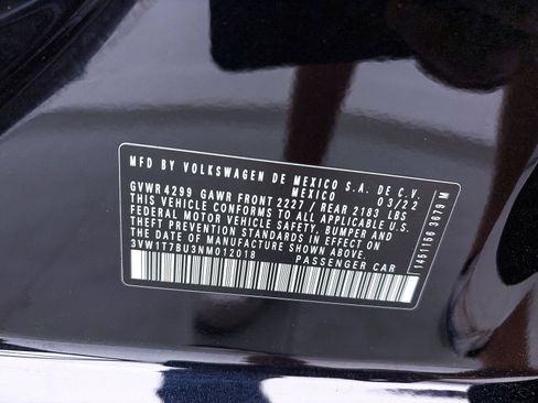 Used 2022 Volkswagen Jetta GLI Autobahn FWD image 38