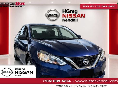 Used 2019 Nissan Sentra S w/ Appearance Package FWD image 1