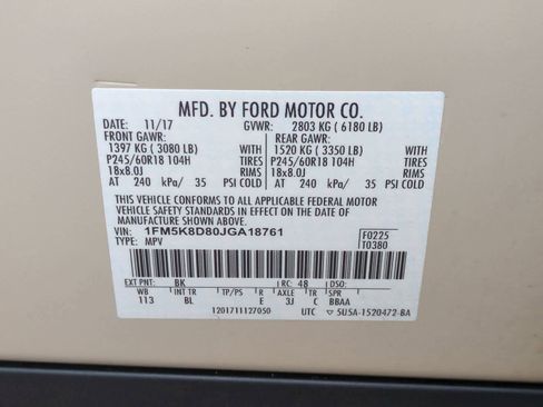 Used 2018 Ford Explorer XLT w/ Equipment Group 202A AWD/4WD image 35