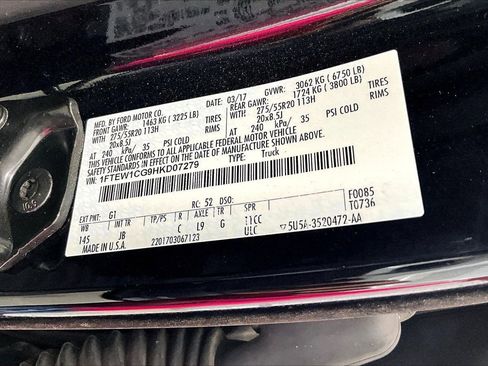 Used 2017 Ford F150 XLT w/ Equipment Group 302A Luxury image 8