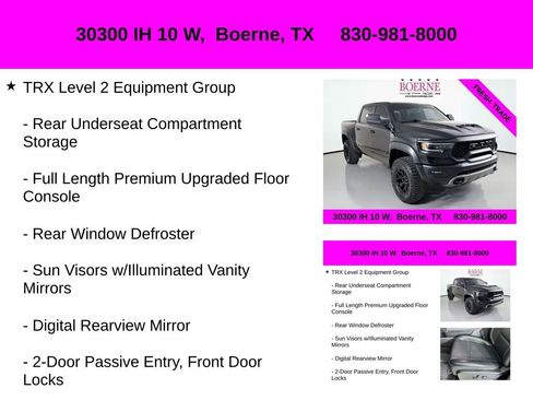Used 2022 RAM 1500 TRX w/ TRX Level 2 Equipment Group image 20
