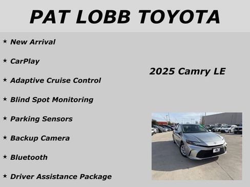 Used 2025 Toyota Camry LE image 17