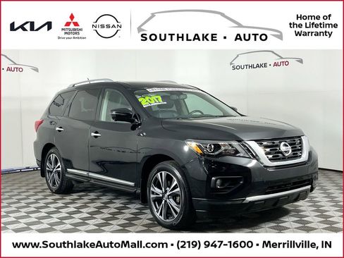 Used 2017 Nissan Pathfinder Platinum w/ Cargo Package image 1