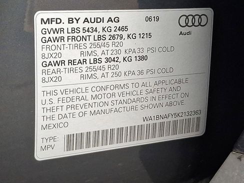 Used 2019 Audi Q5 2.0T Premium Plus w/ Premium Plus Package image 27