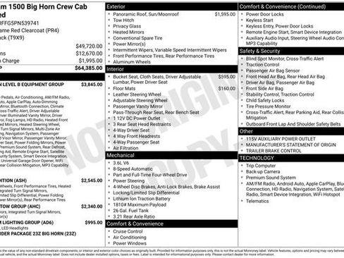 Used 2023 RAM 1500 Big Horn image 6