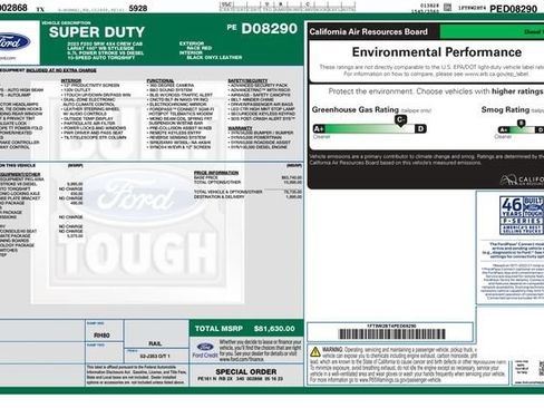 Used 2023 Ford F250 Lariat w/ Lariat Ultimate Package AWD/4WD image 30
