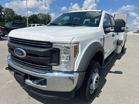 Used 2019 Ford F550 4x4 Crew Cab Super Duty w/ Power Equipment Group image 1
