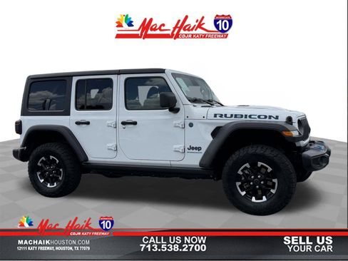 Used 2025 Jeep Wrangler Unlimited Rubicon 4xe w/ Safety Group AWD/4WD image 1