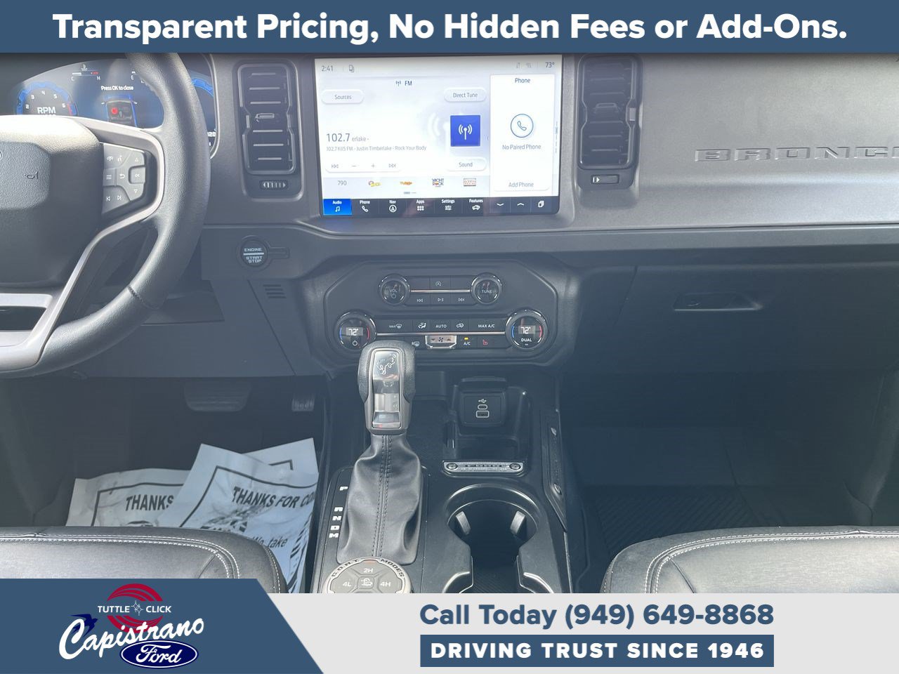 Used 2026 Ford Bronco Big Bend AWD/4WD image 19