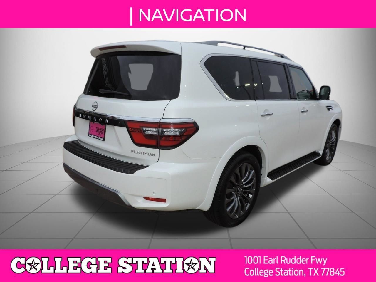 Used 2023 Nissan Armada Platinum w/ Captain's Chairs Package RWD image 4