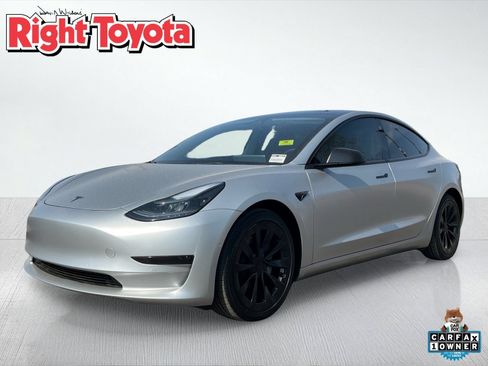 Used 2022 Tesla Model 3 Long Range AWD/4WD image 1