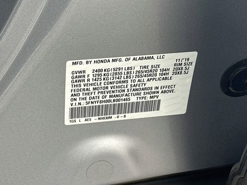 Used 2020 Honda Passport Elite image 12