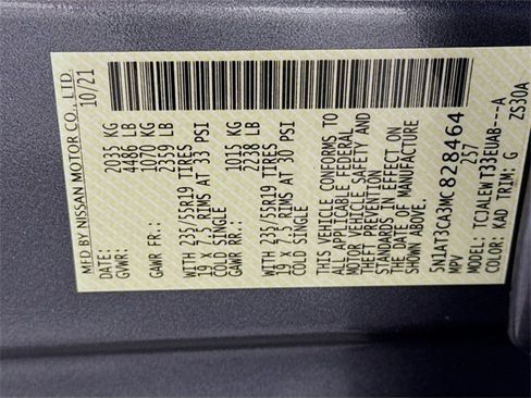 Certified 2021 Nissan Rogue SL w/ Premium Package image 32