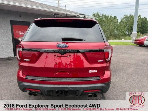 Used 2018 Ford Explorer Sport AWD/4WD image 4