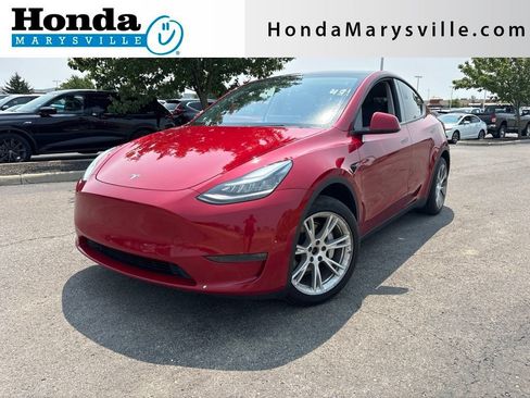 Used 2020 Tesla Model Y Long Range AWD/4WD image 1