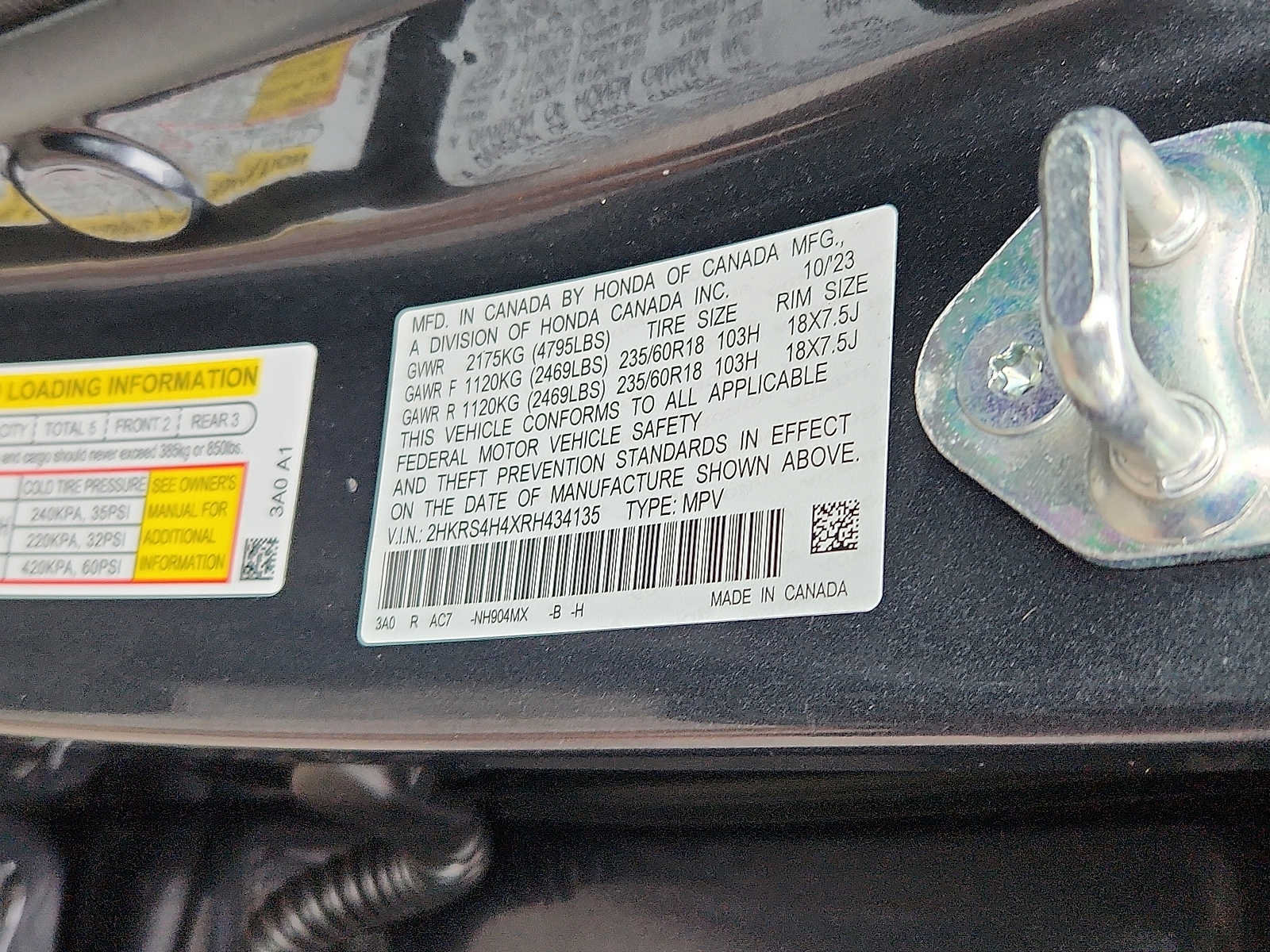 Certified 2024 Honda CR-V EX image 27