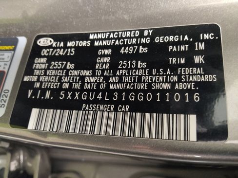 Used 2016 Kia Optima EX w/ Premium Package image 33