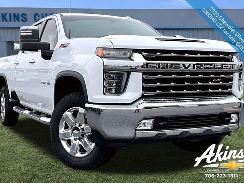 Used 2020 Chevrolet Silverado 2500 LTZ w/ LTZ Convenience Package AWD/4WD image 3