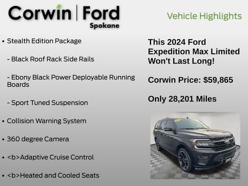 Certified 2024 Ford Expedition Max Limited image 19