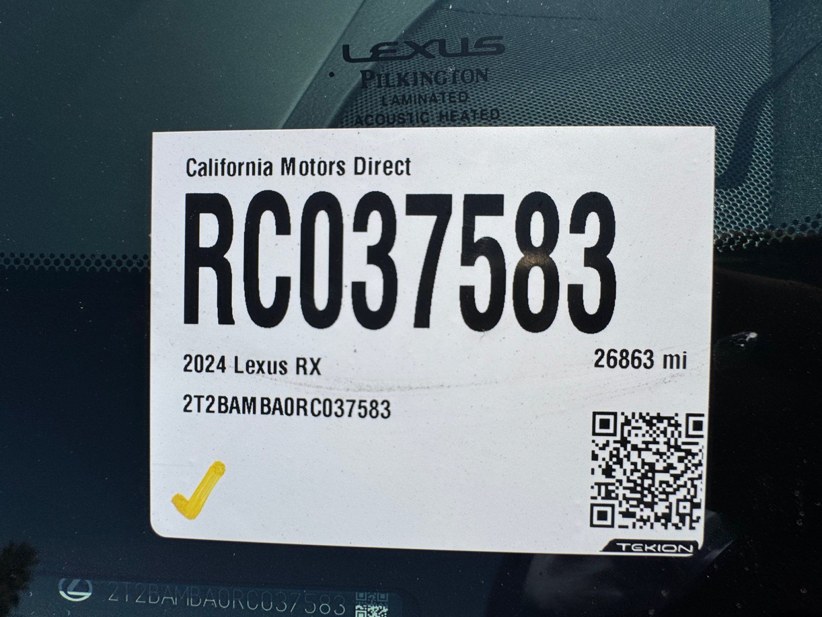 Used 2024 Lexus RX 350 Premium w/ Convenience Package FWD image 21