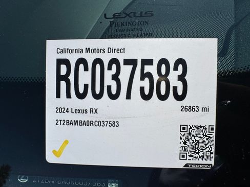 Used 2024 Lexus RX 350 Premium w/ Convenience Package FWD image 21