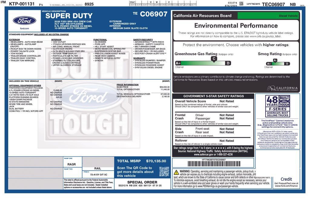 Used 2026 Ford F250 XLT AWD/4WD image 8