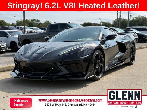 Used 2021 Chevrolet Corvette Stingray Coupe w/ Battery Protection Package RWD image 1