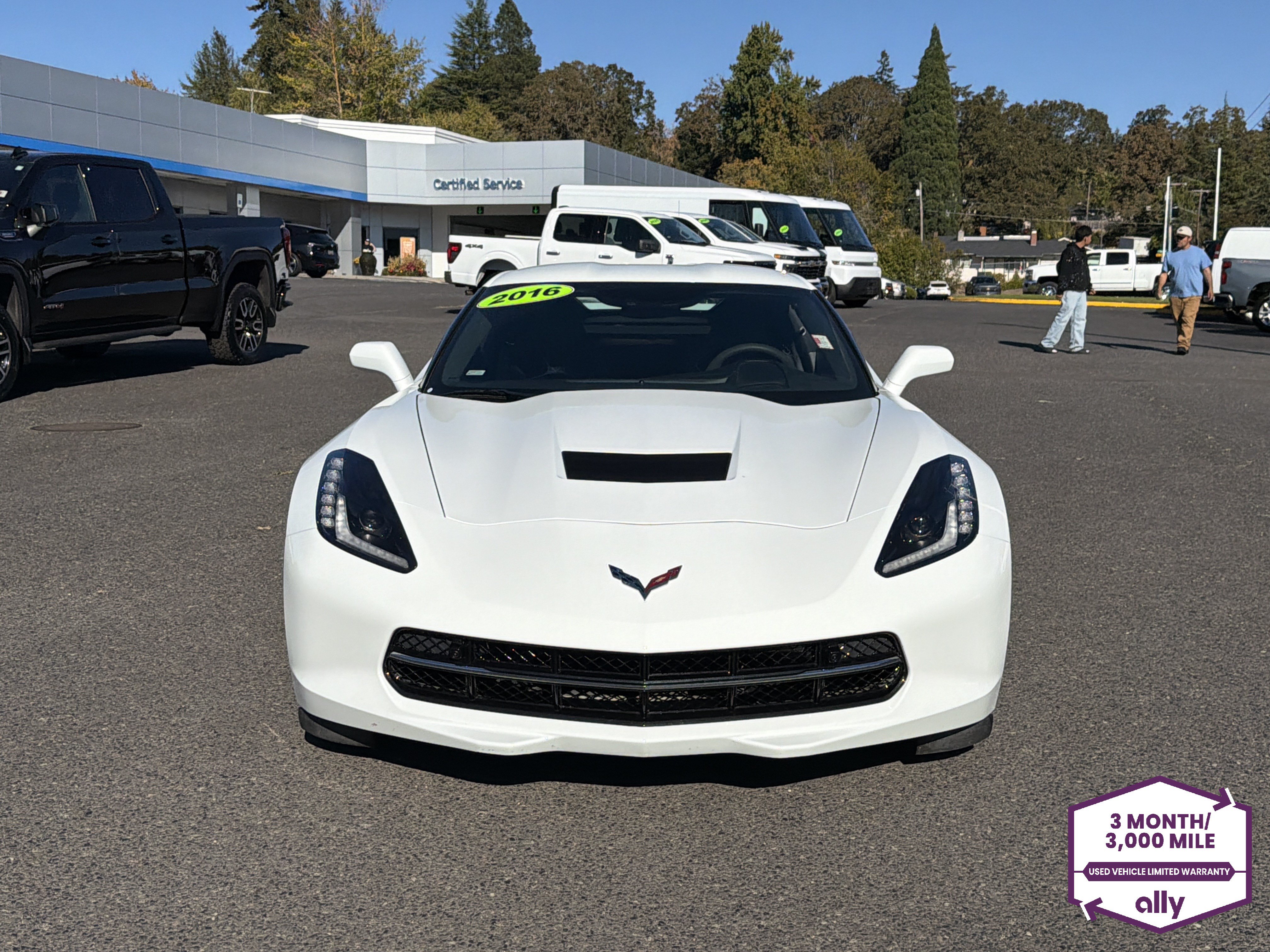 Used 2016 Chevrolet Corvette Stingray Coupe w/ 3LT Preferred Equipment Group RWD image 8