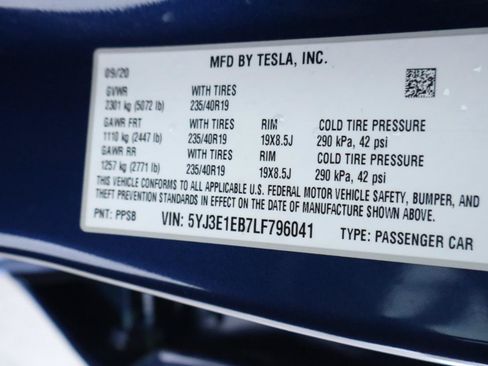 Used 2020 Tesla Model 3 Long Range AWD/4WD image 42