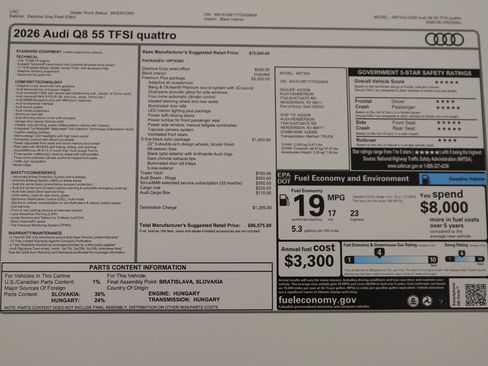 New 2026 Audi Q8 Premium Plus AWD/4WD image 38