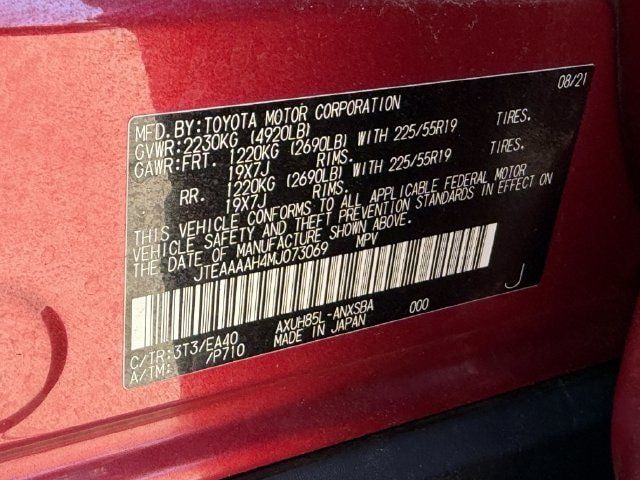 Used 2021 Toyota Venza Limited AWD/4WD image 28