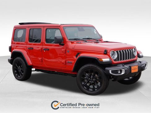 Certified 2025 Jeep Wrangler Unlimited Sahara w/ Safety Group image 1