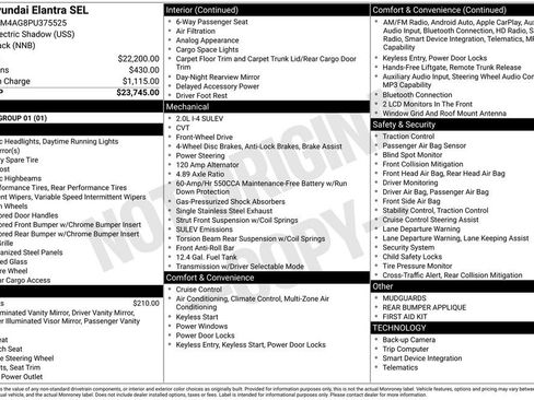 Used 2023 Hyundai Elantra SEL FWD image 30