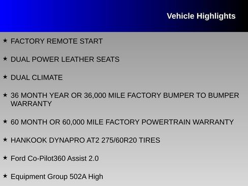 Used 2023 Ford F150 Lariat w/ Equipment Group 502A High AWD/4WD image 16