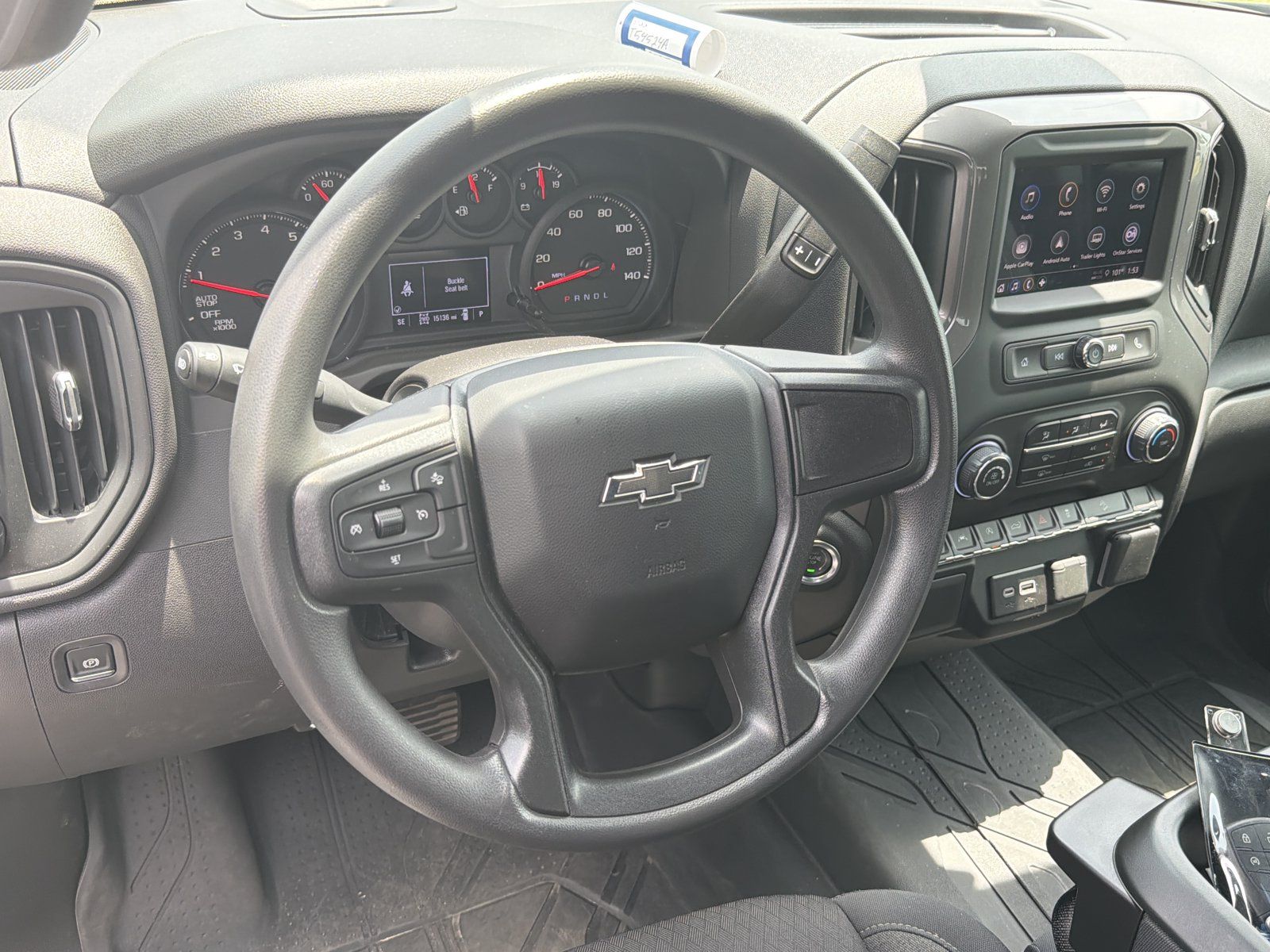 Used 2025 Chevrolet Silverado 1500 Custom Trail Boss w/ Turbomax Blackout Package AWD/4WD image 29