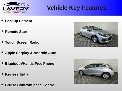 Used 2019 Chevrolet Cruze LT FWD image 2