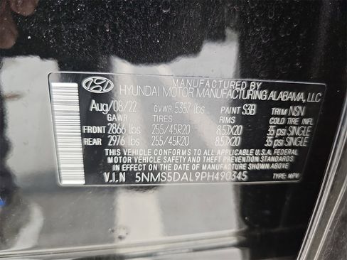 Certified 2023 Hyundai Santa Fe Calligraphy w/ Cargo Package image 14